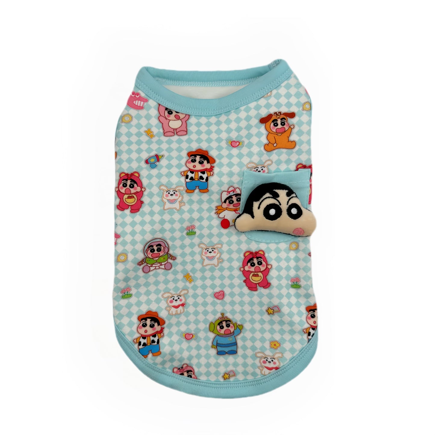 Crayon short sleeve fleece