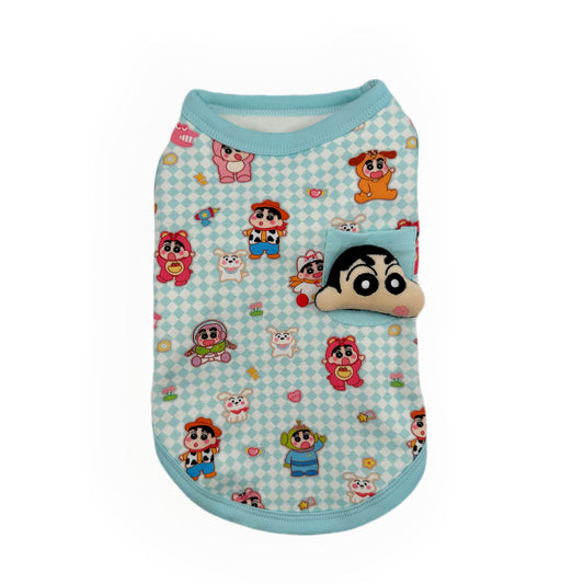 Crayon short sleeve fleece
